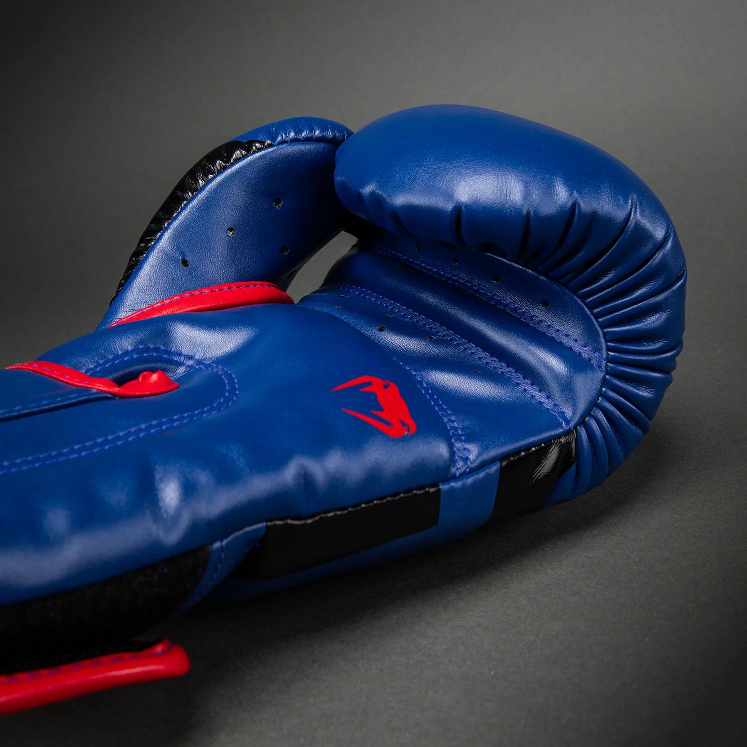 Guantes de boxeo Venum Elite - Azul oscuro/Rojo
