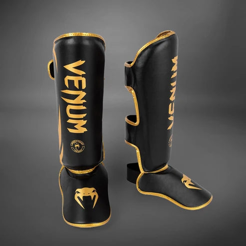 Espinilleras  Venum Challenger - Negro/Oro