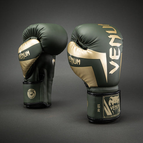Guantes de boxeo Venum Elite - Caqui