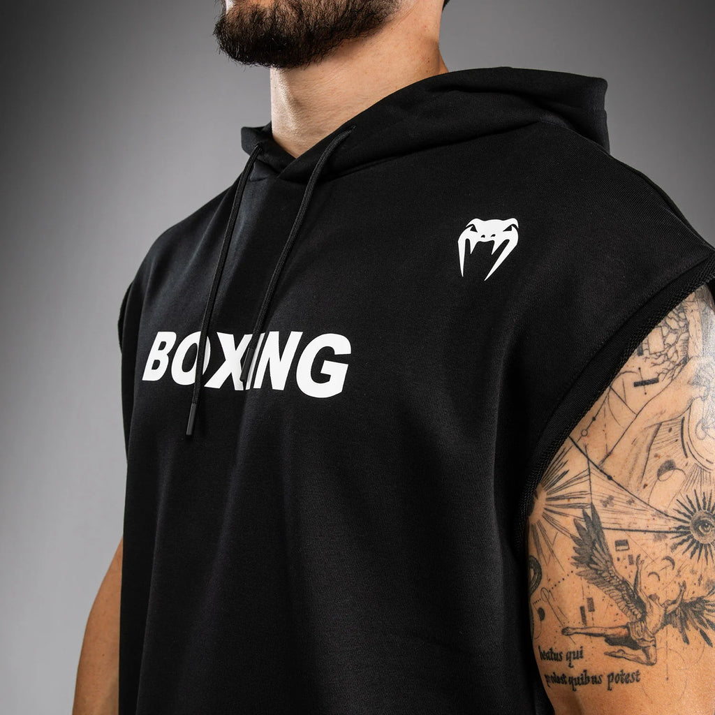 Sudadero sin Mangas Venum Boxing VT Sleeveless  - Black/White
