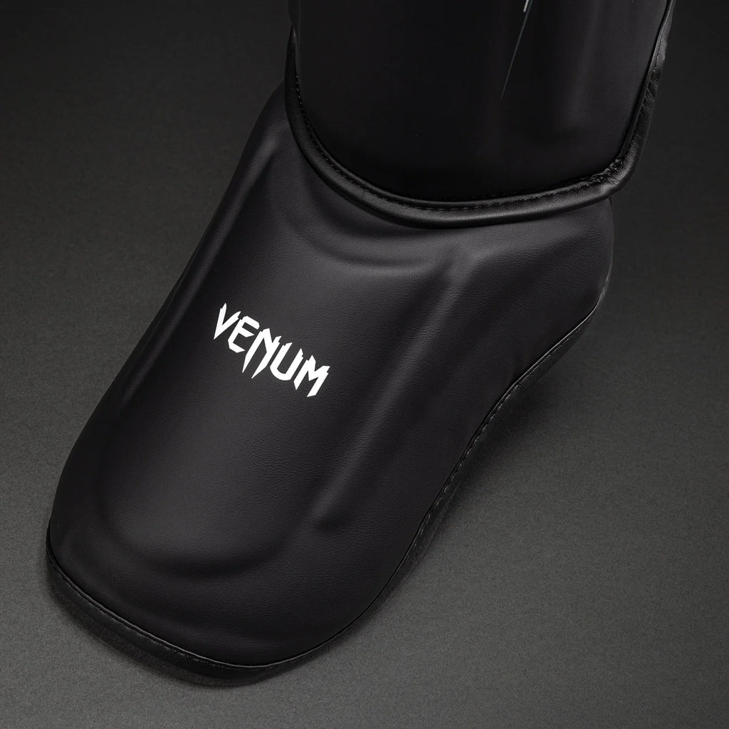 Espinilleras Venum Streamline - Negro/Blanco