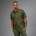 Camiseta Venum Giant Connect - Verde Ejército