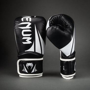 Guantes de boxeo Venum Challenger 2.5 – Negro/Blanco