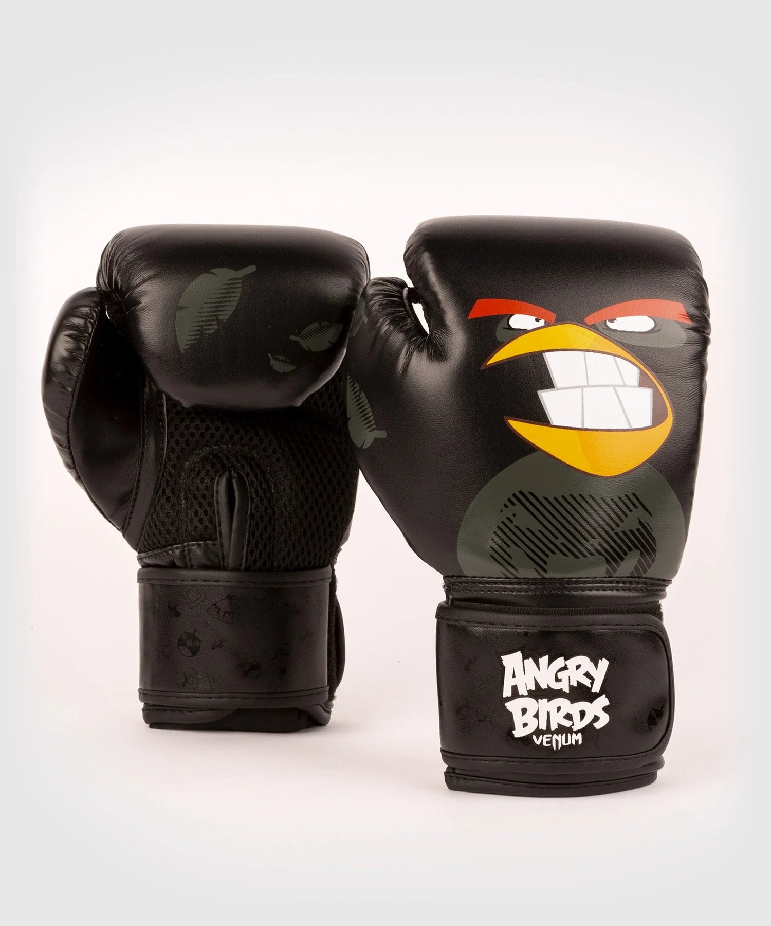 Guantes de boxeo Para niños Venum Angry Birds  - Negros