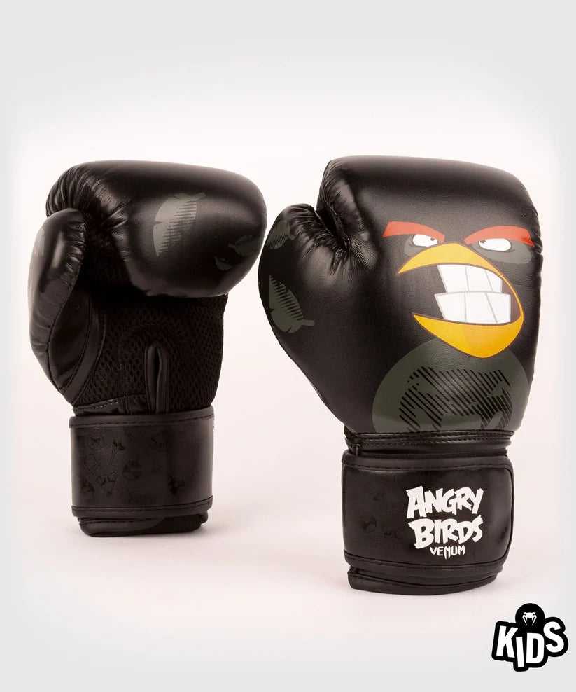 Guantes de boxeo Para niños Venum Angry Birds  - Negros