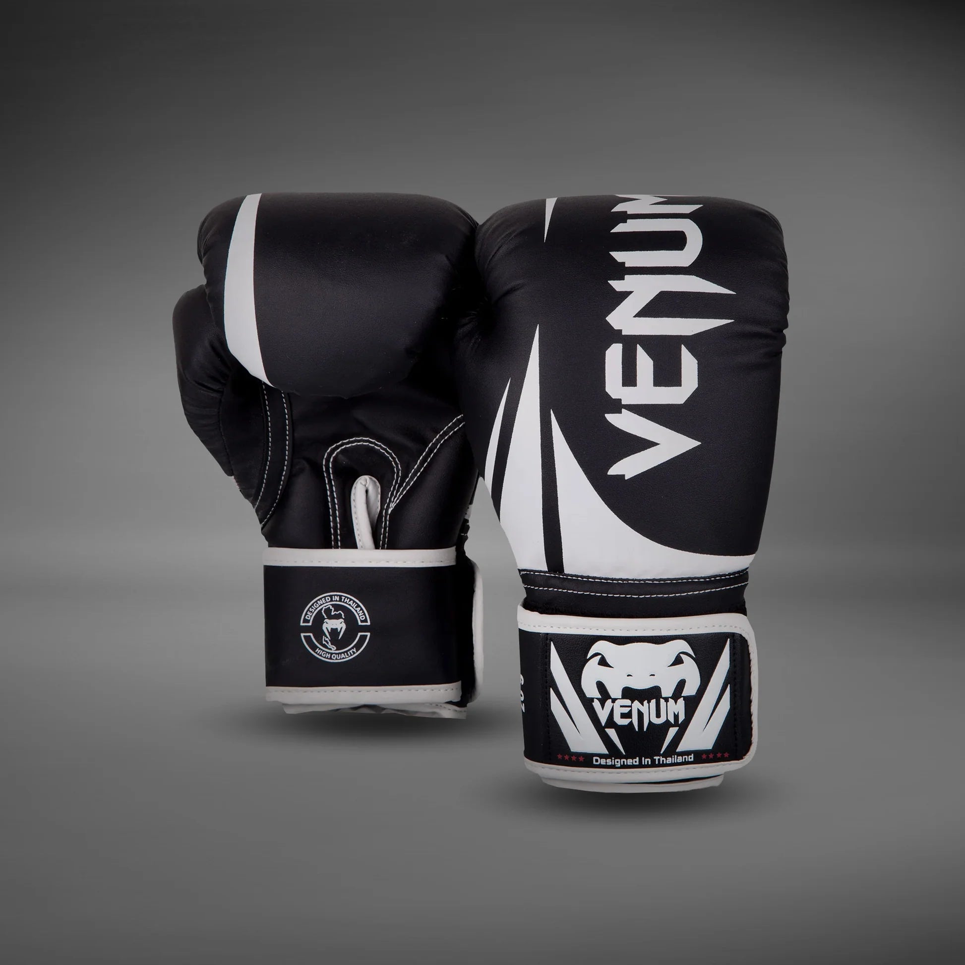 Guantes de boxeo para niños Venum Challenger 2.0 - Negro/Blanco