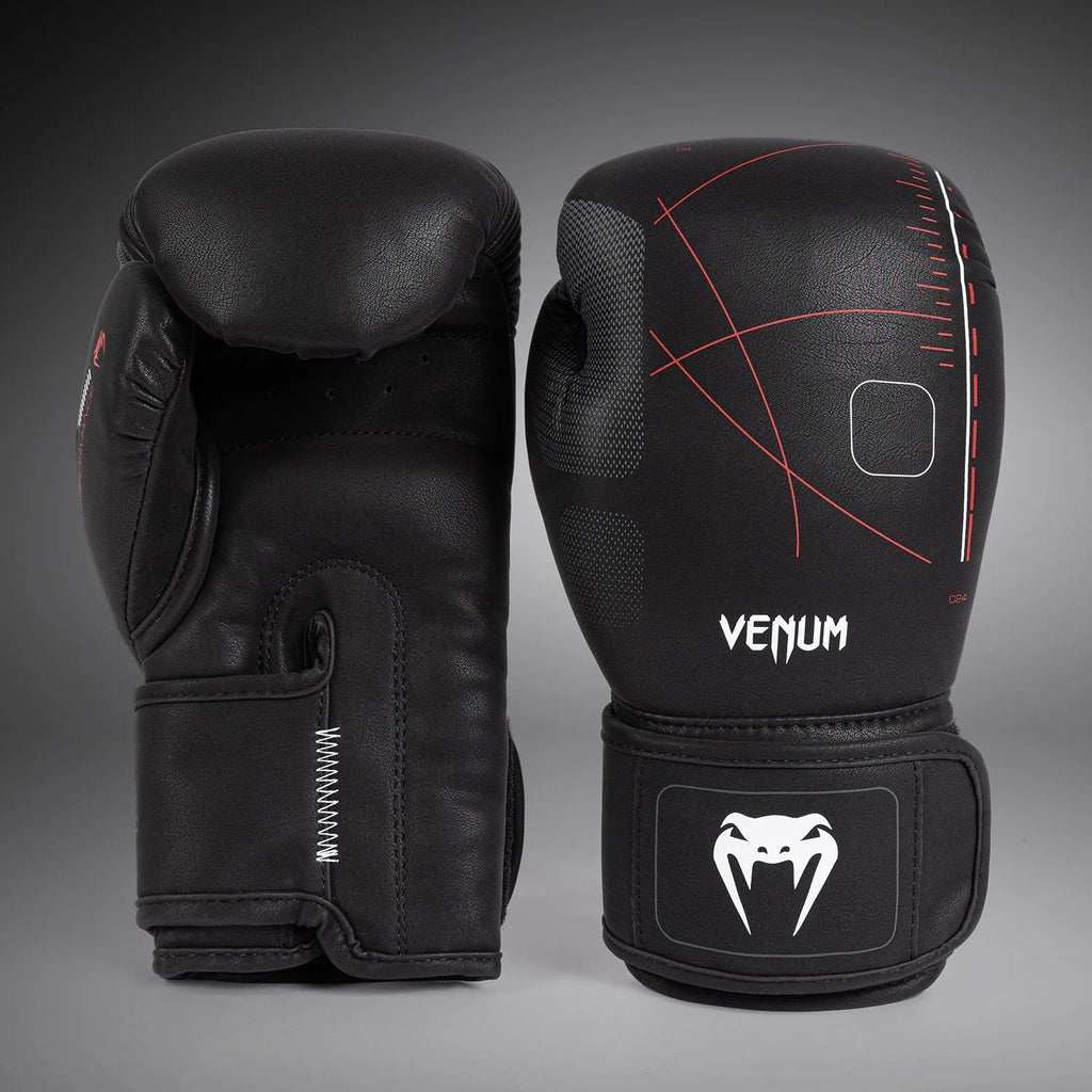 Guantes de boxeo Venum Tactical XT - Negro/Rojo fuego