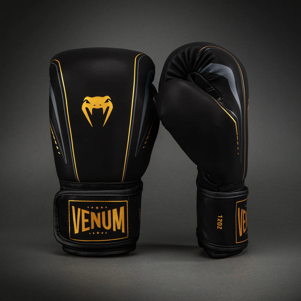 Guantes de boxeo Venum Streamline - Negro/Oro