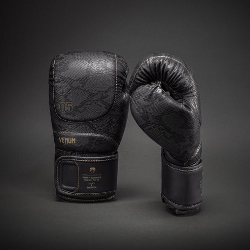 Guantes de boxeo Venum Impact Evo Scales - Gris oscuro