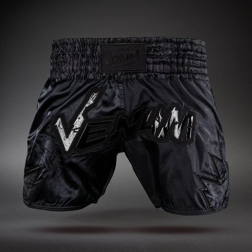 Shorts de Muay Thai Venum Inferno 2.0 - Negro/Gris
