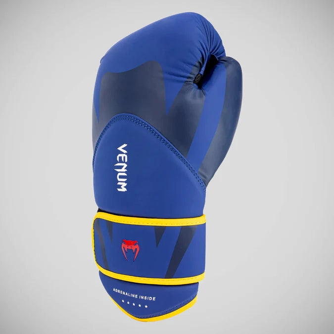 Guantes de boxeo Venum Challenger 4.0 Azul/Amarillo