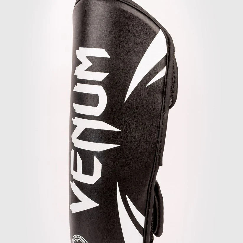 Espinilleras para niños Venum Challenger - Negro/Blanco