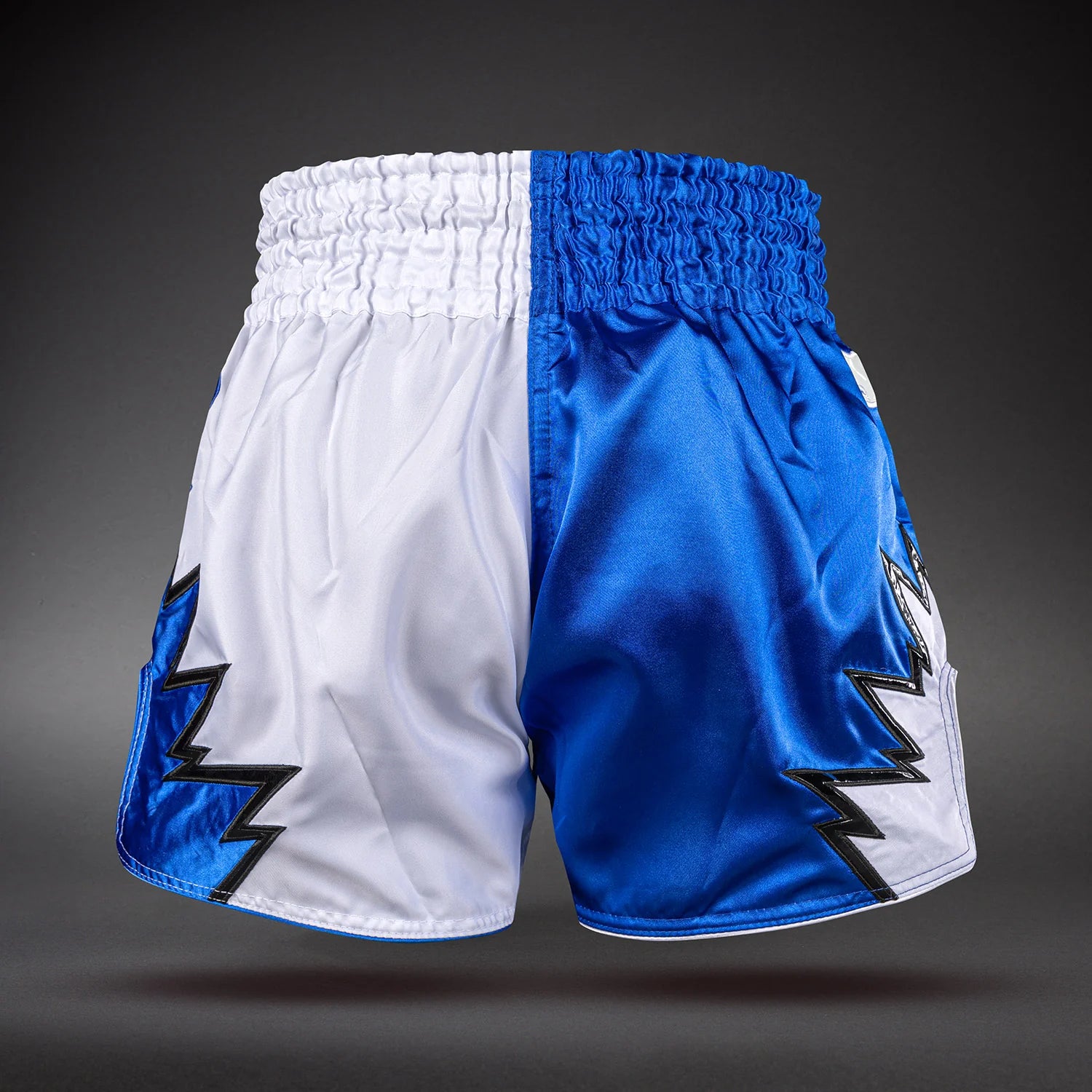 Shorts de Muay Thai Venum Inferno 2.0 - Blanco/Azul