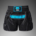 Shorts de muay thai Venum x Dua  - Negro/Azul Eléctrico